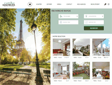 Tablet Screenshot of capitale-immobilier.com